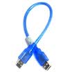 Sanbao SANBAO SU-F203 USB Standard 20 version extension cord transparent blue 03 meters