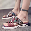 2018 Summer Slippers Men Cool China Style Mens Sneaker Casual Sandals Skid-proof Camouflage Fashion Beach Shoes