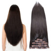 Bhf Hair Clip In Hair Extensions Virgin Unprocessed Straight 100 Indian Human Hair 6PcsLot Hair 70G1 1B2 613