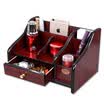 TRNFA TN-710 Wooden Penholder Storage Office Office Table Finishing Shelf Closet Cosmetics Remote Control Storage Box