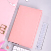 Deli deli leather small fresh travel account book creative hand-painted schedule plan book pink SZ604