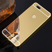 For xiaomi mi a1 Luxury Shining Mirror effect Hybrid case For Xiaomi Mi 5X Aluminum Alloy Meta frame Hard PC back cover Bumper