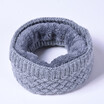 Knitted Winter Scarf Women Causal Children Scarf Fashion Thickened Kids Neck Scarf For Girls Boy Cotton Ring Scarves