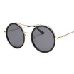 2018 High Quality Round Sunglasses Women Brand Designer Vintage Retro Big Frame Sunglasses Female Glasses Frame For Women Shades