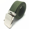 Men Fashion Casual Cowboy Automatic Buckle Canvas Tactical Belt