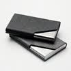 Jinlongxing Glosen business portable business card holder PU fashion portable business card case men&women card package 9309 silver