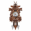 Cuckoo Wall Clock Bird Wood Hanging Decorations for Home Cafe Restaurant Art Vintage Chic Swing Living Room Style 4