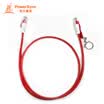 Baoer Xingke super five types with lock jumper network cable twisted pair line 100 megabytes computer broadband line red 1 meter PowerSync L5GL2010