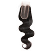 Ishow Hair 7A 24 Virgin Peruvian Hair Body Wave Lace Closure Middle Part Loose Wave