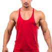Hot Pure Color Summer Fitness Vest Male Ferret - Cotton Bodybuilding Vest