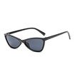 SHAUNA Metal Hinge Fashion Butterfly Sharp Women Small Cat Eye Sunglasses Trending Men Clear Red Lens Glasses UV400