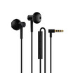 Original Xiaomi Dual-unit Half-in-ear Earphones MEMS Microphone Wired Control Headphone Durable TPE Cable 35mm Jack Earbud for Sm