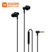 Auriculares híbridos originales de Xiaomi Controladores de alambre de control dual en forma de L Auriculares de enchufe en forma de l con micrófono para Android IOS