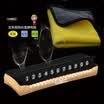 WRC car temporary stop sign phone card car number card roadside temporary transfer card thick towel electrostatic stickers set camphor aluminum magnesium alloy hidden local gold