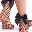 Fashion Women Ruffle Fishnet Ankle High Socks Mesh Lace Fish Net Short Socks