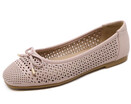 women ballet flat shoes dancing party work office career slip on round toe loafer bowtie breathable comfy