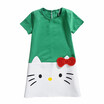 HOT Baby Girls Dresses Hello Kitty Brand Children Dresses For Girls Princess Dress Christmas Kids Clothes