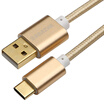 Shanze SAMZHE TP-01J Type-c USB31 turn USB20 cable Apple MacBook music millet 4C mobile phone charging data line 025 m champagne gold