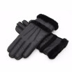 2018 fashion winter ladies gloves leather warm gloves&gloves in warm leather black high quality very beautiful