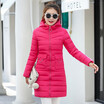 2018 New Arrival Winter Cotton Long Fashion Jacket Female Slim Down Cotton Coat
