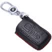 KING ETING Land Rover key bag leather key case found Gods Range Rover Aurora Star Pulse Range Rover Sport Edition Land Rover Special Car Keychain Warm Red