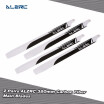 2 Pairs ALZRC 380mm Carbon Fiber Main Blades for Devil 380 FAST Align 470L RC Helicopter