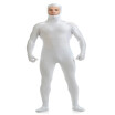 Gesikai Mens Open Face Zentai Lycra Full Bodysuit Mens Zentai Suit Custom Second Skin Tights Dancewers Halloween Costumes