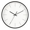 Sima Xiangru wall clock living room table mute metal wall charts European minimalist creative clock home clocks bedroom office round quartz clock 30cm nails black MR110302