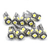 10PCS car light bulb is very bright white license plate light width lamp