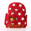 Kids School Bags Canvas Cute Star Pattern Travel Backpack Children Kindergarten Schoolbags With Coin Purse