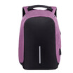 Fashion New USB Nylon Computer Luggage Backpack for Teenage Male Students Bag Travel Package Rucksack Anti-theft