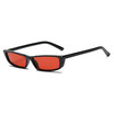 SHAUNA New Arrival Metal Hinge Women Small Square Sunglasses Fashion Men Clear Red Shades UV400