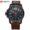 Curren Watches Men Top Brand Luxury Cow Leather Strap Quartz-Watches Sport Mens Watches Waterproof Relogio Heren Hodinky 8182B