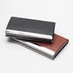 Jinlongxing Glosen titular de la tarjeta de visita portátil PU simple estuche para tarjetas para hombres y mujeres paquete de tarjetas 9306 marrón