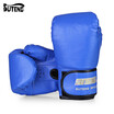 SUTENG 1 Pair PU Boxing Kickboxing Training Fighting Sandbag Gloves for Fighter Boxing Sanda fight gloves two-layer foam