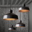 Baycheer HL371802 Retro Rust Industrial 78Wide Mini Ceramic Pendant Light in Brilliant Design