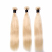 Amazing Star Hair 7A Brazilian Virgin Hair Straight 3 Bundles Blonde Hair 613 Remy Human Hair Weave Extensions Soft And Bouncy