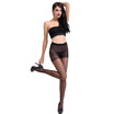 Jingdong Supermarket Langsha stockings female thin core wire toes to strengthen a single plus crotch pantyhose 3 double skin 3 pairs of black all code