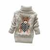Children Clothes High Quality Baby Girls Boys Pullovers Turtleneck Sweaters Autumn Winter Warm Cartoon clothes wear Kids Sweater