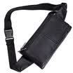Hombres Bolso de cintura de cuero multiusos Paquete de Fanny Retro Unisex Mujeres Hip Pouch Bum Belt Bags para deporte al aire libre Correr Senderismo Ciclismo