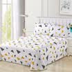 Yier de tres piezas de algodón textil hogar sábanas de algodón tres juegos de sábanas de algodón funda de almohada par de 12 15 m cama 160