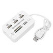 Micro USB Hub 30 Combo 3 Ports Card Reader High Speed USB Splitter All In One USB 30 Hub or PC Computer Accessories Notebook