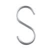 Tinghao aluminum S-type hook 3 boxed household wardrobe bathroom kitchen door back wall load-bearing multifunctional coat hook TH4069