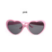 A12- peach heart love Sunglasses