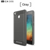 For xiaomi 8 Phone Case Matte Business Dirt-Resistant Plain Carbon Fiber Soft Phone Case For xiaomi 8
