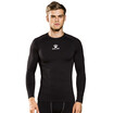 KELME Mens Long Sleeve T-Shirt Base Layer Cool Dry Compression Tops