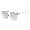 SHAUNA Ultralight Integrated Lens Women Square Sunglasses Fashion Men Rimless Gradient Tint Lens Shades UV400