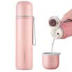 Fuguang Xinghai series cups 316 stainless steel outdoor sports mug insulation pot men&women bullets portable vacuum water cup 500ML pink WFZ6003-500