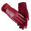 Urban Winter Womens Warm Gloves piel de oveja natural que hace montar al aire libre jugar teléfono móvil 2018 nuevo descuento de la venta caliente