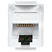 PowerSync ACPDC5UHP9 Cat5 Five-Class Tool-Free Network Module 180 ° Unshielded White
